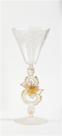  
Tipetto in vetro di Murano 
 Cm h 25