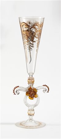  
Tipetto in vetro di Murano 
 Cm h 31