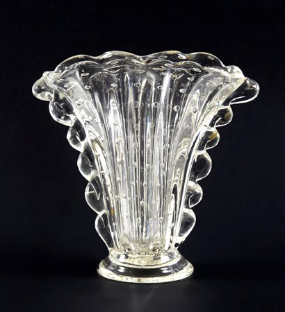Fratelli Toso (attribuito a) (Murano, 1854 - ) 
Vaso 
 Cm 18,5x18,5