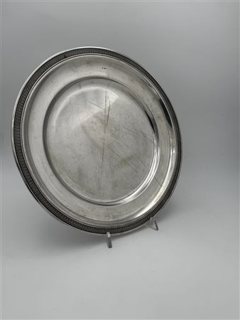  
Piatto in Argento 800 
 Cm 30