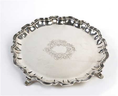  
Alzata in argento 800 
 Cm 4x32