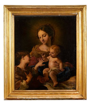  
Madonna con Bambino XVII
Olio su Tela 
