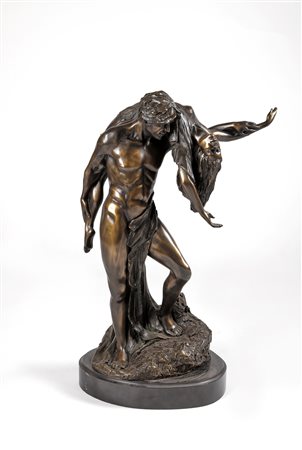  
“Amanti danzanti” 
Scultura in bronzo Cm 66x56x31