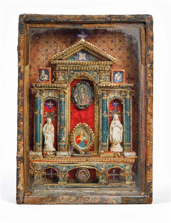  
Teca reliquiario 
 Cm 35x25x6,5