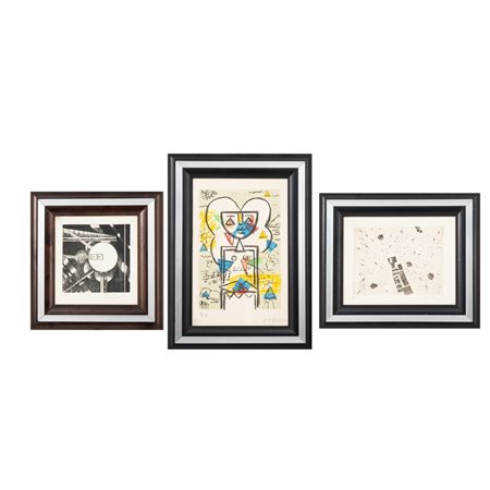 IBRAHIM KODRA E PITTORE DEL XX SECOLO (X2), Tre litografie