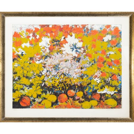 MICHELE CASCELLA, Litografia a colori