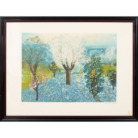 MICHELE CASCELLA, Incisione a colori