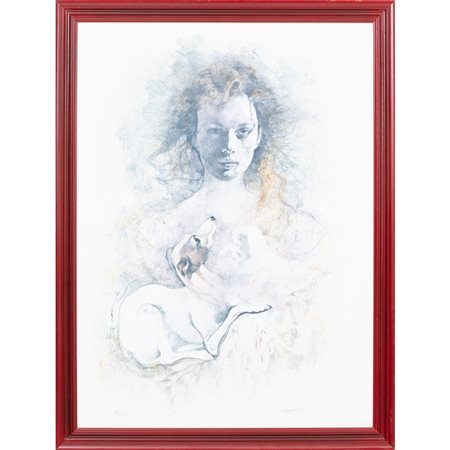 RENZO VESPIGNANI, Litografia a colori