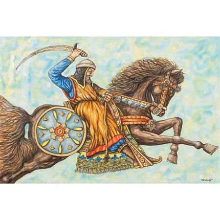 PIPPO MADÈ, Tecnica mista su cartoncino