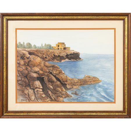 L. ALTOVILLA, Torre Alba Terrasini, Tecnica mista su carta