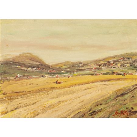 CARMELO FERTITTA, Olio su tela