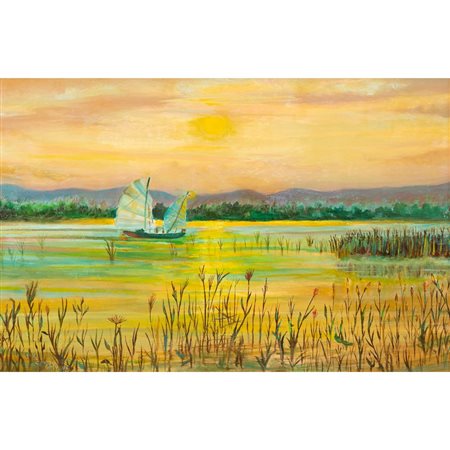 ELIO GUARDO, Olio su tela