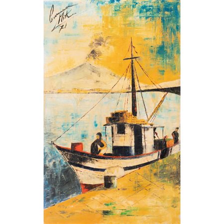 PITTORE DEL XX SECOLO, Olio su tela