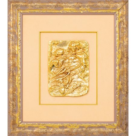 VITTORIO SODO, Figura, Bassorilievo in bronzo