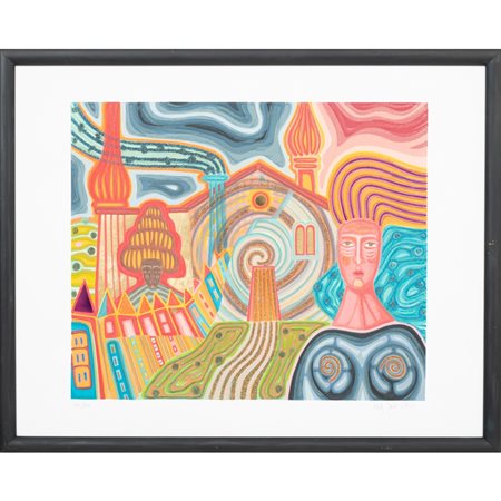 LUCA DALL'OLIO, Serigrafia polimaterica