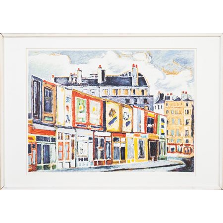 ORFEO TAMBURI, Parigi, Litografia a colori