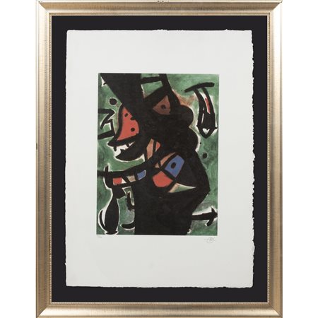 JOAN MIRÒ, Litografia offset 32 colori