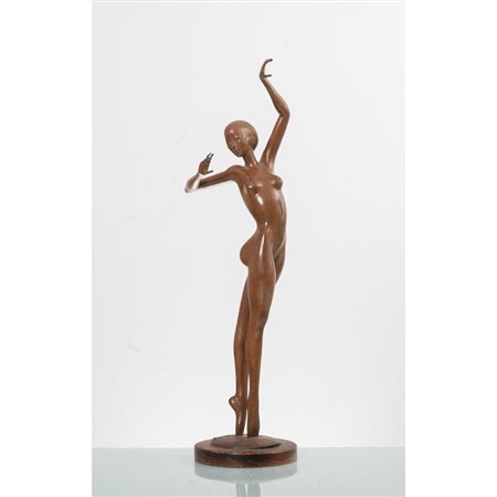 SERGIO CAPELLINI, Danzatrice, Scultura in bronzo