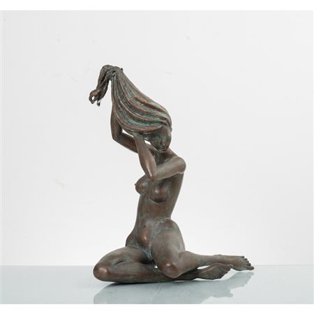 SERGIO CAPELLINI, Cinzia, Scultura in bronzo
