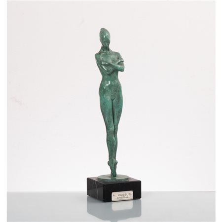 WOLFGANG ALEXANDER KOSSUTH, Cristina, Scultura in bronzo