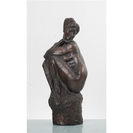 EMILIO GRECO, La sirena, Scultura in bronzo