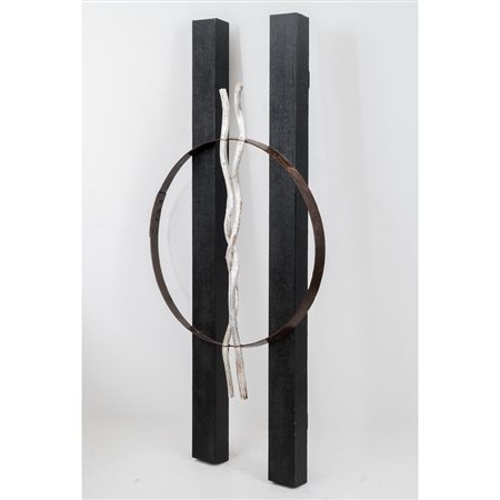 ANONIMO DEL XX SECOLO, Tela, metallo e legno