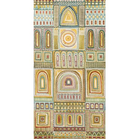 TAMAS GALAMBOS, Cattedrale, Olio su tela