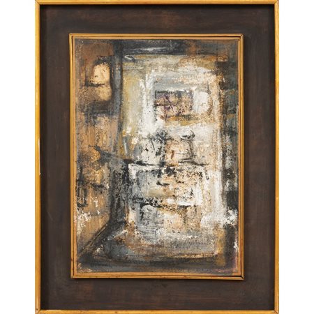 VITTORE FRATTINI, Luce dall'interno, Olio su tela