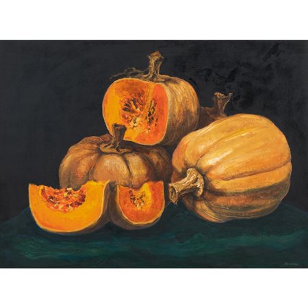 EDOARDO BELLOMO, Natura morta Olio su tela