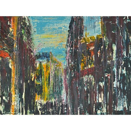 CROCE TARAVELLA, Roma 26, Olio su tela