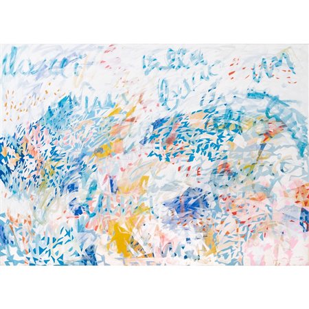 NINO MUSTICA, Senza titolo, Olio su tela