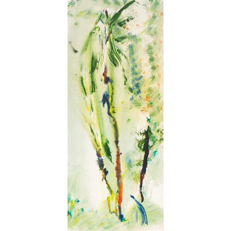 ERNESTO TRECCANI, Piccola palma, Olio su tela