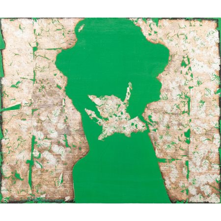 PAOLO GIORDANI, Teste, Olio su tela