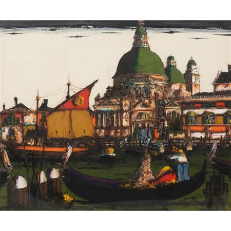 GENNARO PICINNI, Venezia, Olio su tavola