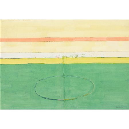 SANTI ALLERUZZO Tempera su cartone