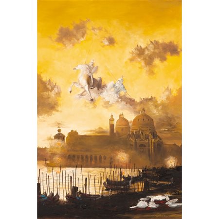 LUIGI PETRIN, Olio su tela