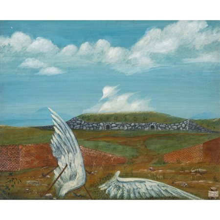 MIRO GIANOLA, Olio su tavola