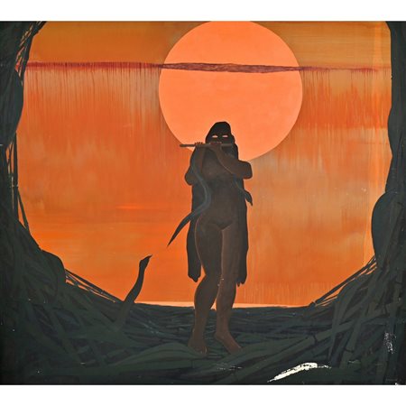 CESARE PEVERELLI, Olio su tela