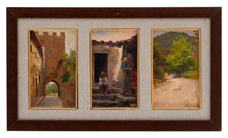 Federico Andreotti - "Trittico di paesaggi"