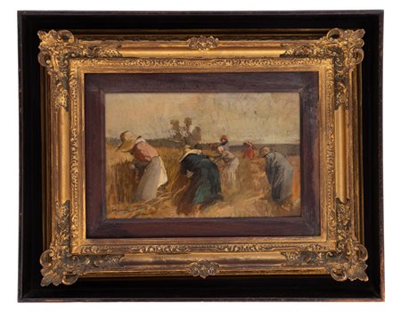Eugenio Scorzelli - "Il raccolto del grano"