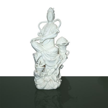 Guanin in porcellana blanc de Cina Kwan Yin