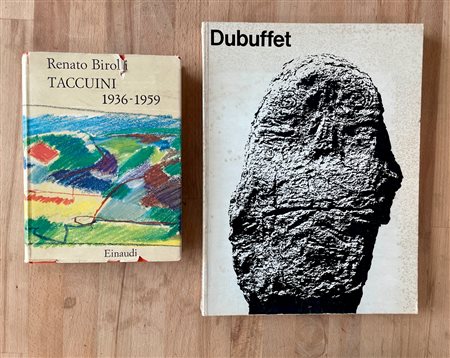 JEAN DUBUFFET E RENATO BIROLLI - Lotto unico di 2 cataloghi