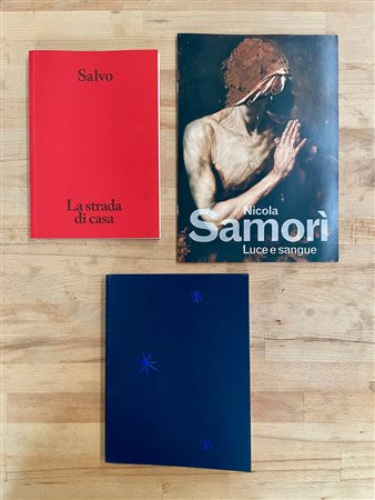 SALVO E NICOLA SAMORÌ - Lotto unico di 3 cataloghi