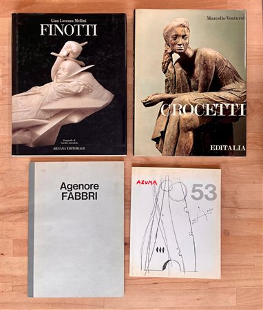 SCULTURA DEL DOPOGUERRA - Lotto unico di 4 cataloghi