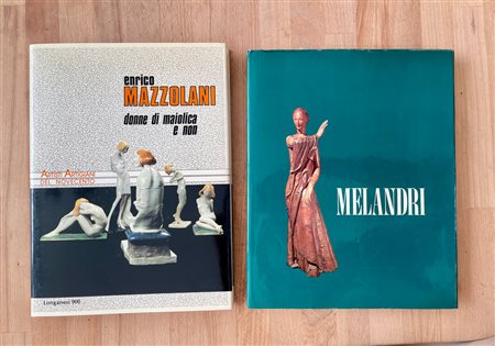 ENRICO MAZZOLANI E PIETRO MELANDRI - Lotto unico di 2 cataloghi