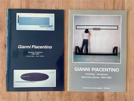 GIANNI PIACENTINO - Lotto unico di 2 cataloghi
