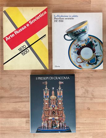 ARTE SOVIETICA - Lotto unico di 3 cataloghi