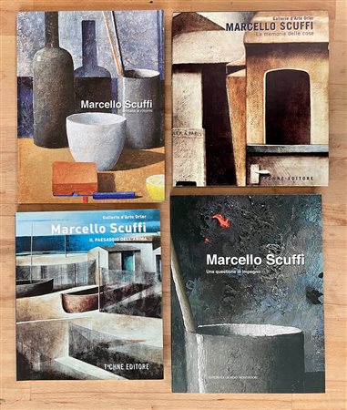 MARCELLO SCUFFI - Lotto unico di 4 cataloghi