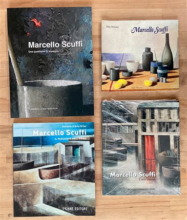 MARCELLO SCUFFI - Lotto unico di 4 cataloghi