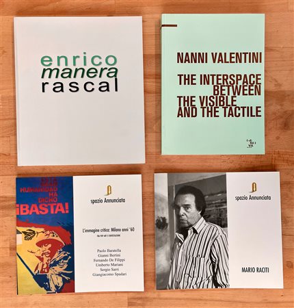 ARTE ITALIANA DEL DOPOGUERRA - Lotto unico di 4 cataloghi